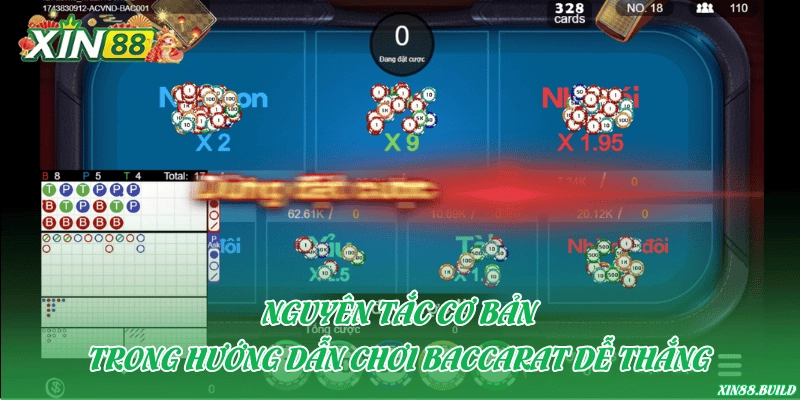 Nguyên tắc cơ bản trong hướng dẫn chơi Baccarat dễ thắng